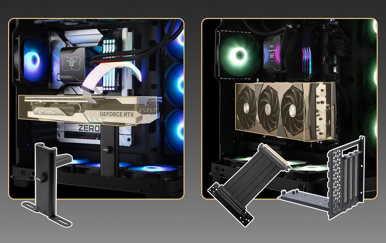 MSI MEG Maestro 700L PZ Project Zero Mid Tower Gaming Case